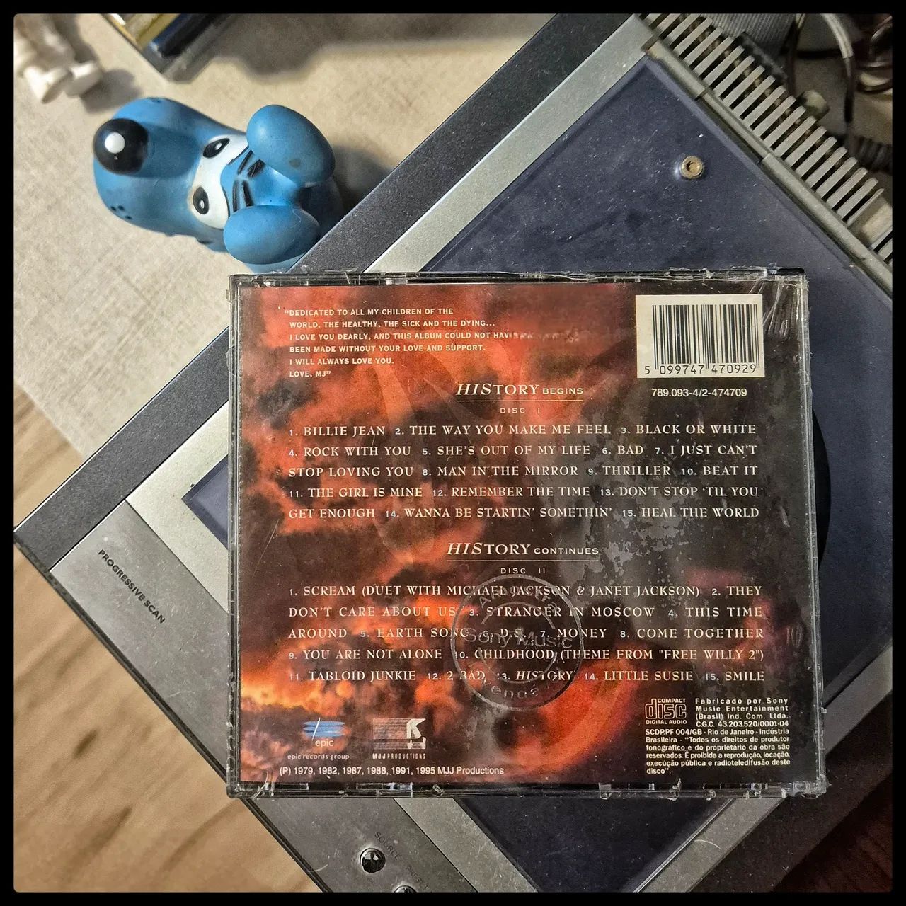 CD Michael Jackson History lacrado - Foto 2