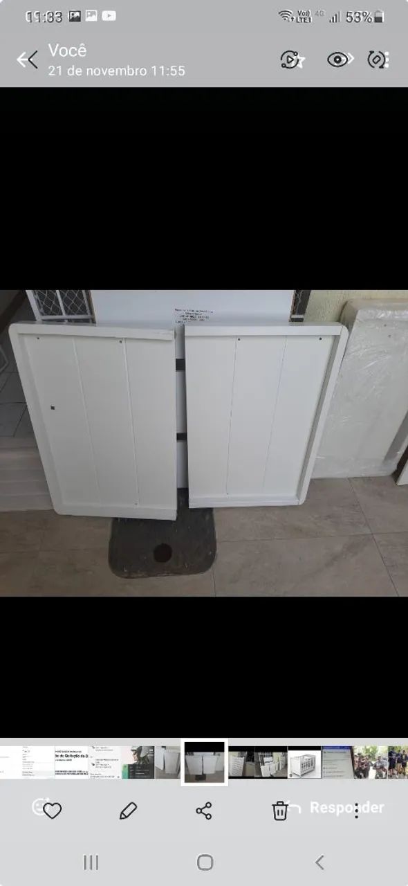 Berço modelo Quarte. - Foto 4