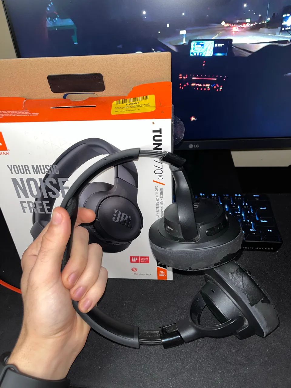 Fone de ouvido bluetooth JBL 770nc - Foto 3