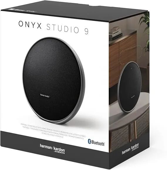 Harman Kardon Onyx Studio 9 | Caixa de som estéreo portátil com Bluetooth