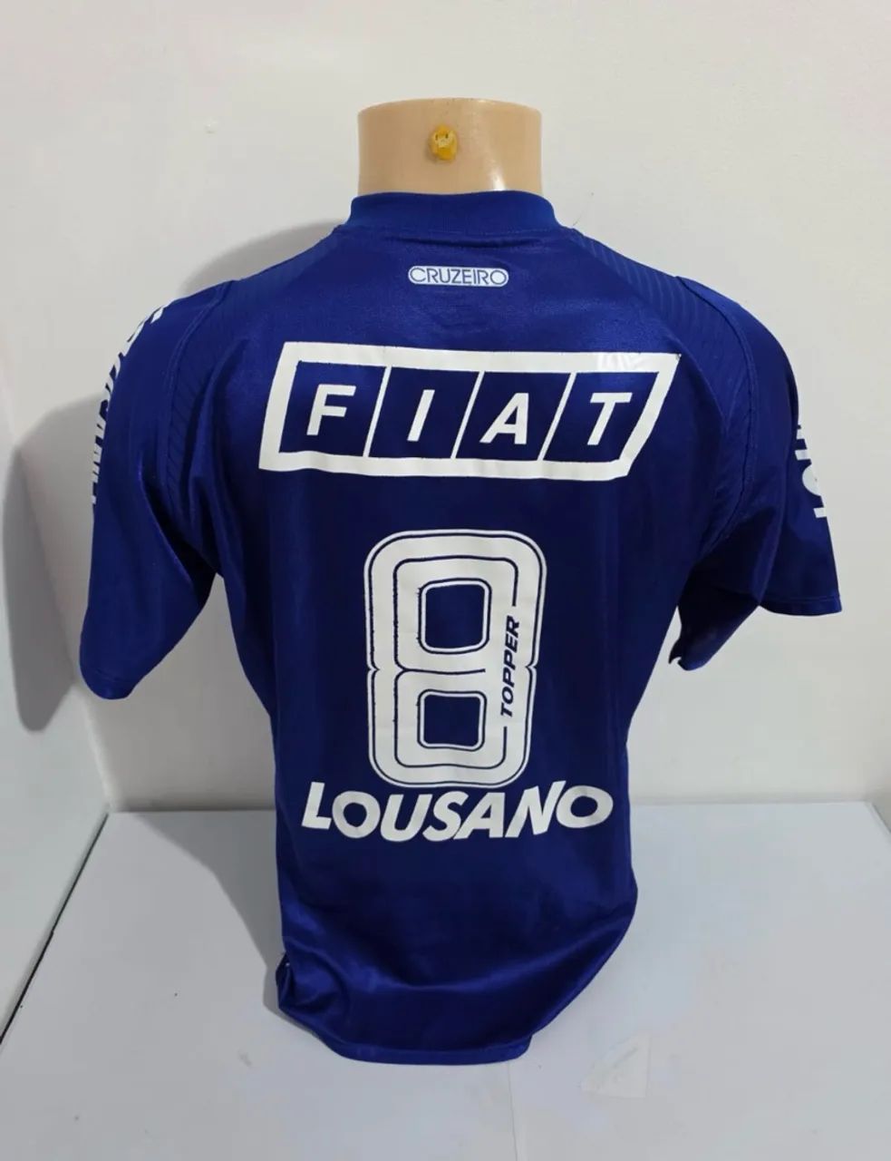 Camisa cruzeiro 2002 autografada - Foto 4