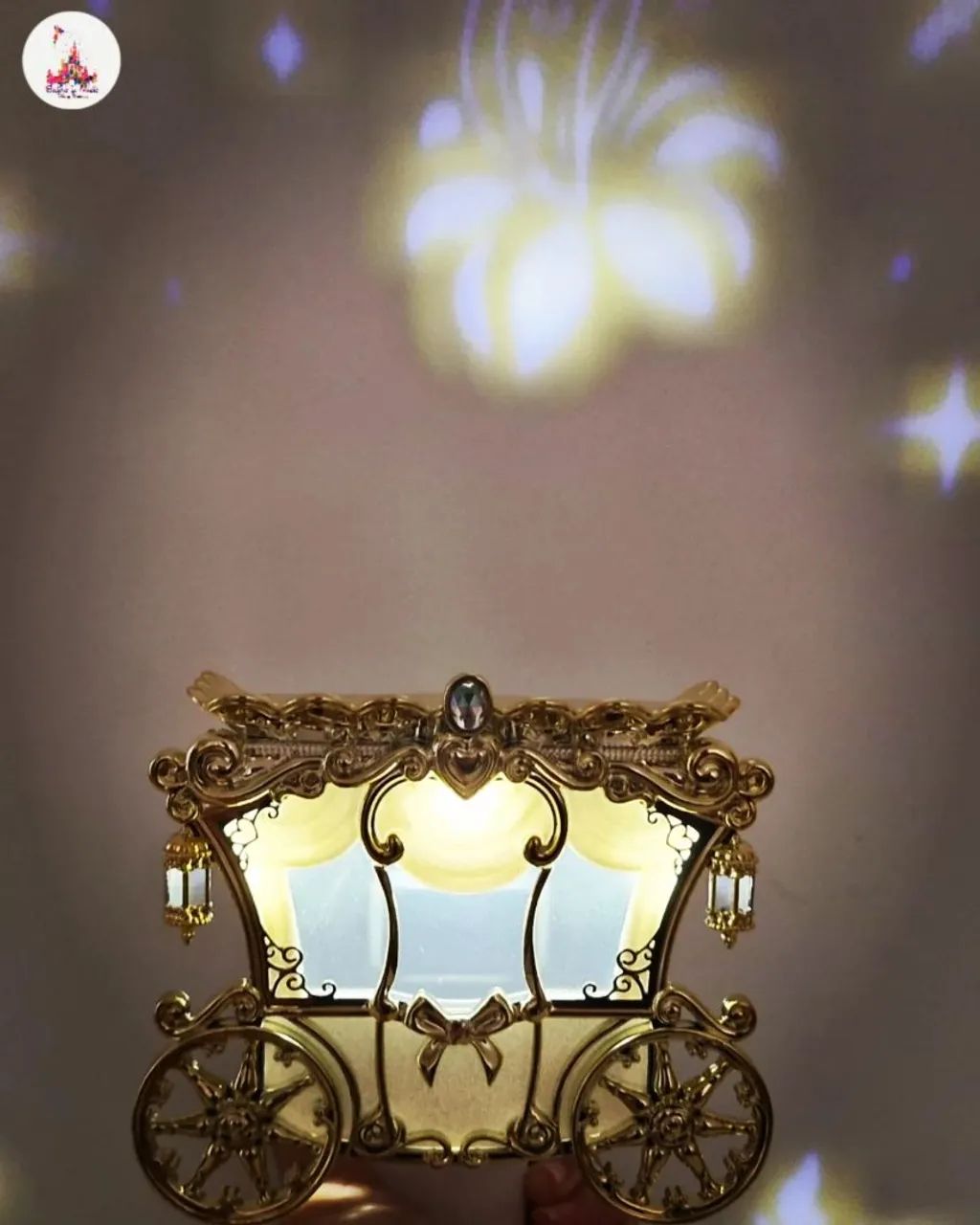 Luminária e Difusor Carruagem Princesas Disney - Foto 4