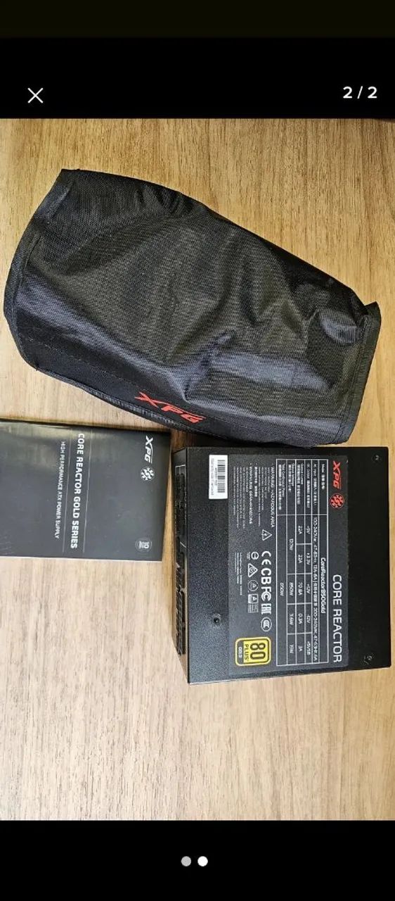 Fonte atx xpg modular 850w  - Foto 3