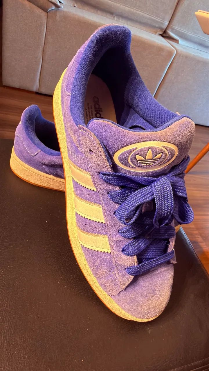 Tênis Adidas Campus Azul - Foto 4
