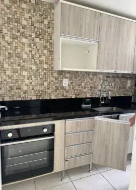Apto mobiliado no Flamboyant com 2 quartos sendo 1 suíte - Foto 3