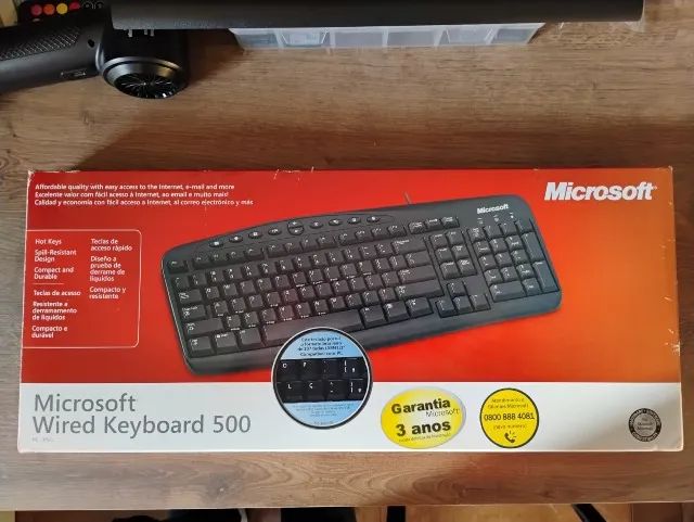 Teclado Wired 500 Microsoft