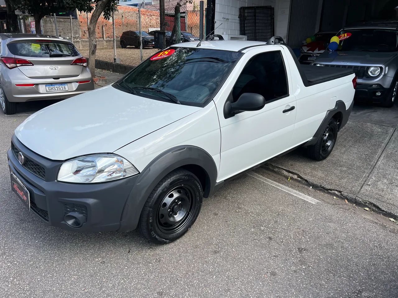 Fiat Strada Working Hard 1.4 Fire Flex 8V CS 2018 - Foto 5
