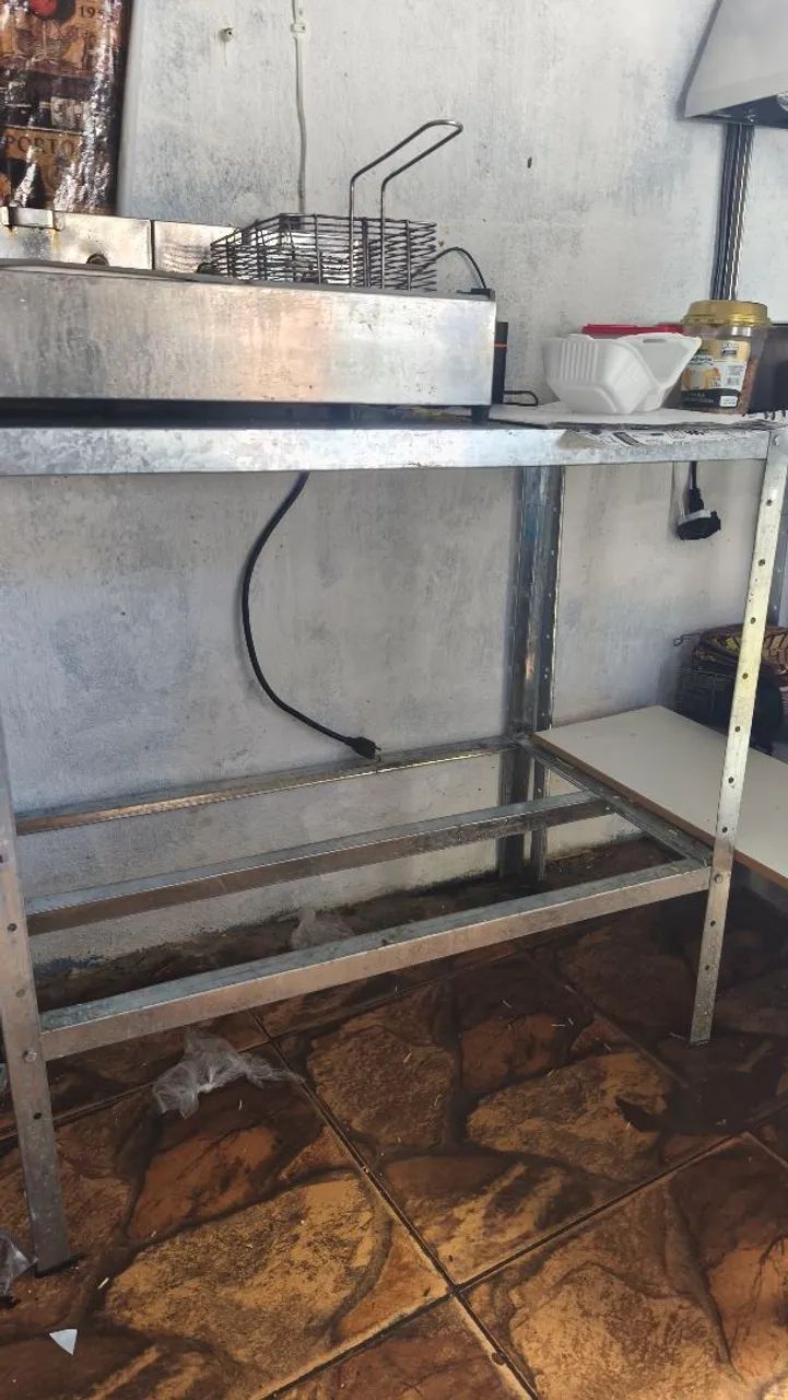 Mesa de aço galvanizado  - Foto 3