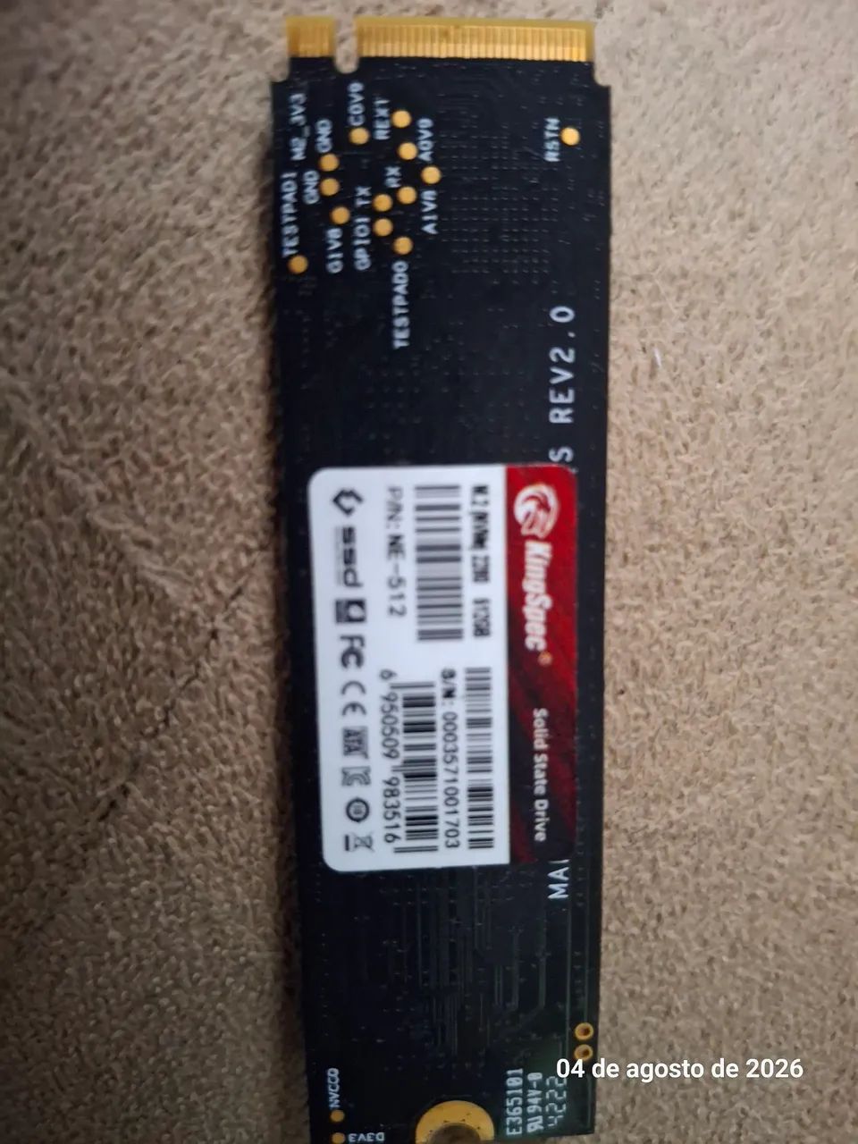 SSD NVME 512GB - Foto 4