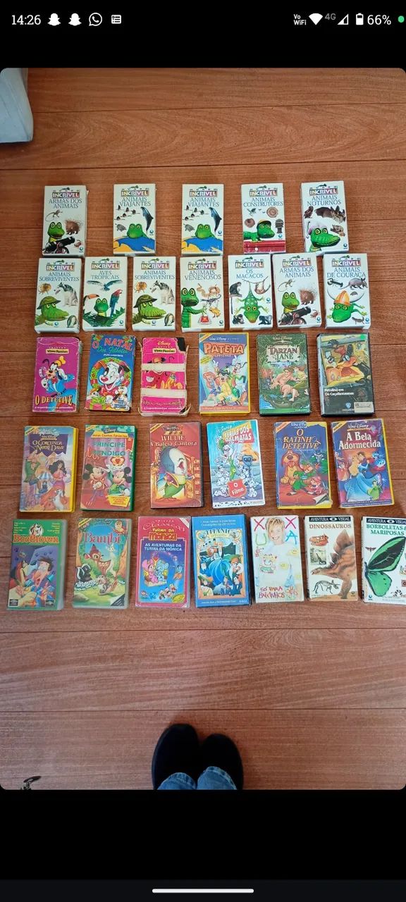 VHS usadas 