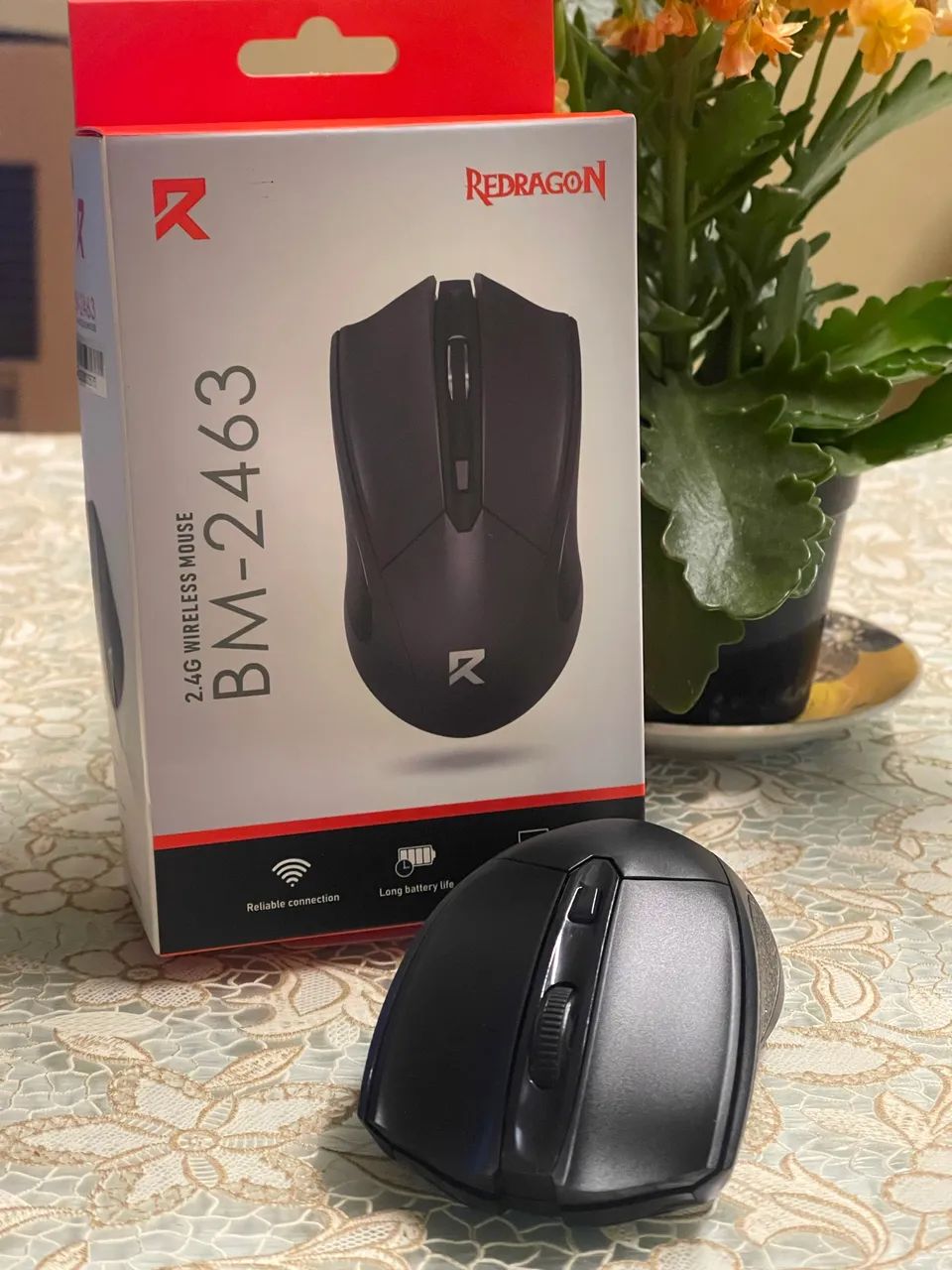 Mouse Redragon Ergonômico Alta Precisão USB Design Gamer/Office Confortável - Foto 5