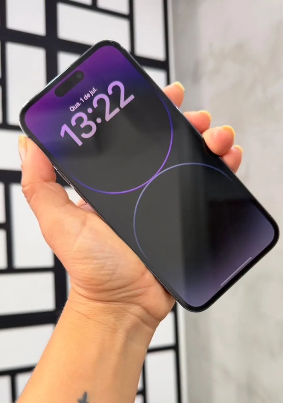  iPhone 14 Pro Max Deep Purple - 128GB  90% - Foto 3