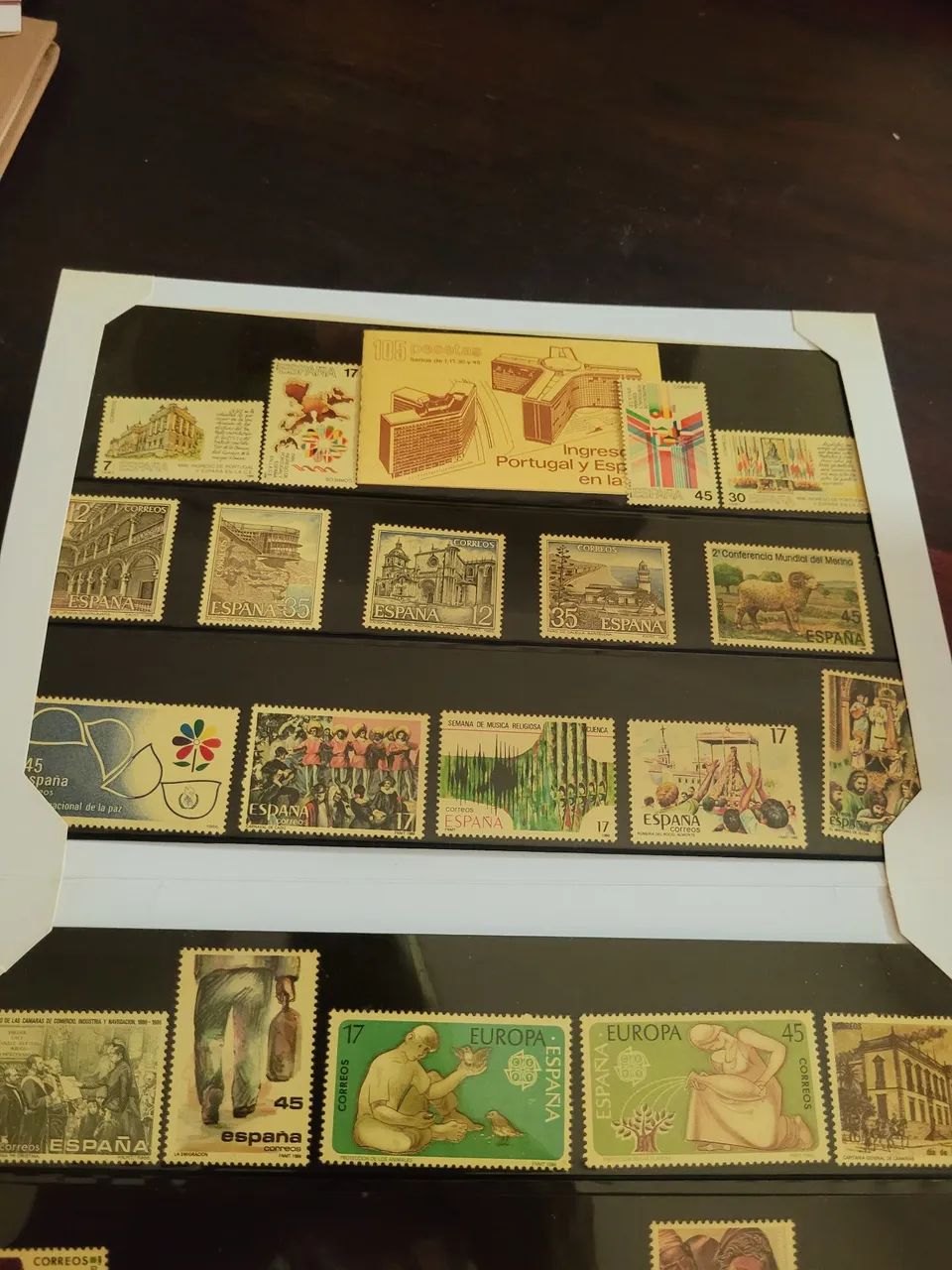 Selos comemorativos Espanha 1986 - Foto 4