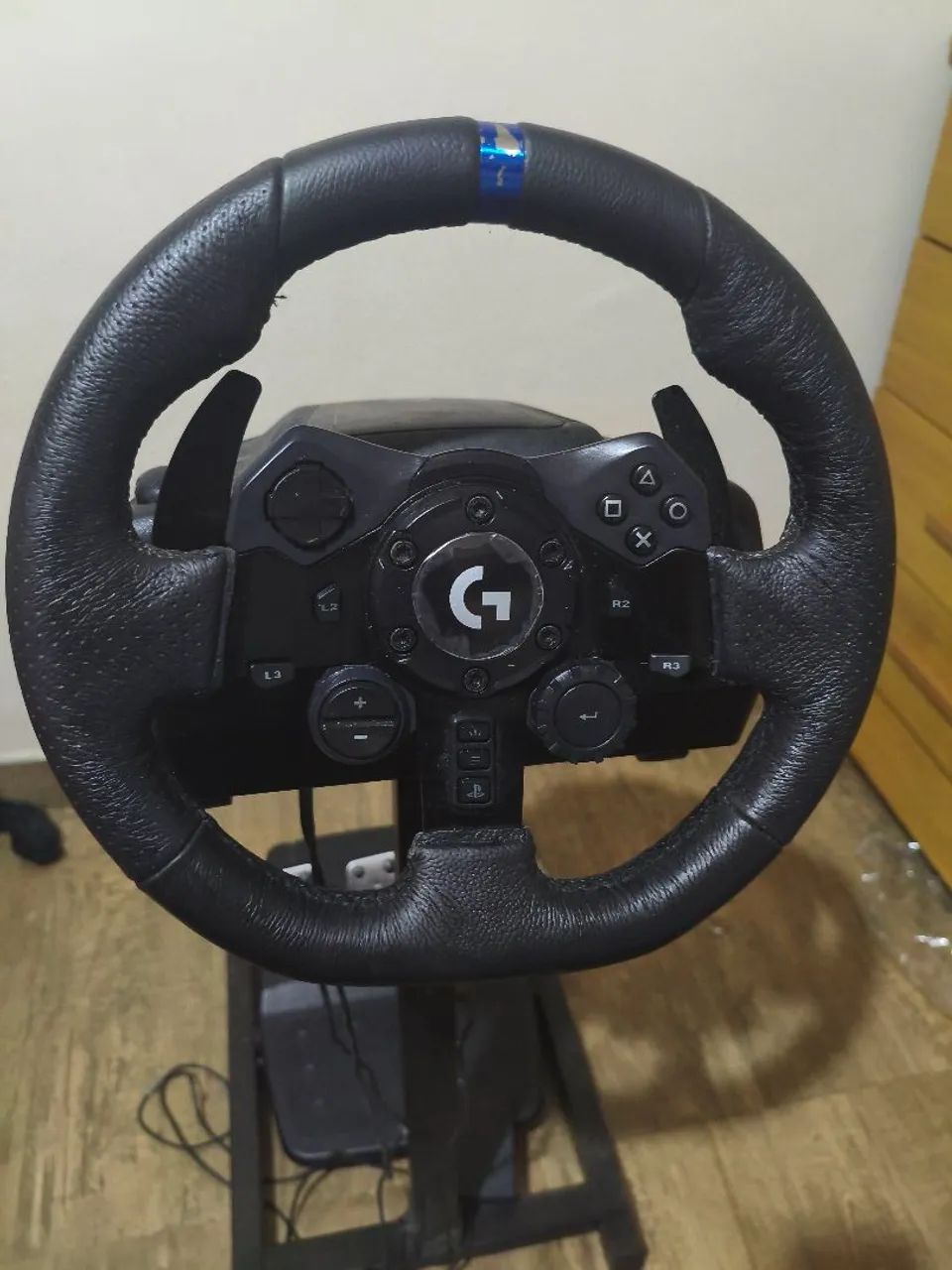 Volante+pedal+suporte, Logitech g923, PC e PS5