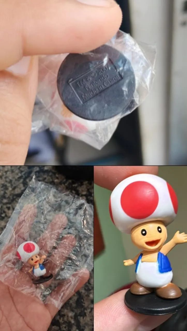 Boneco TOAD super Mário  - Foto 2