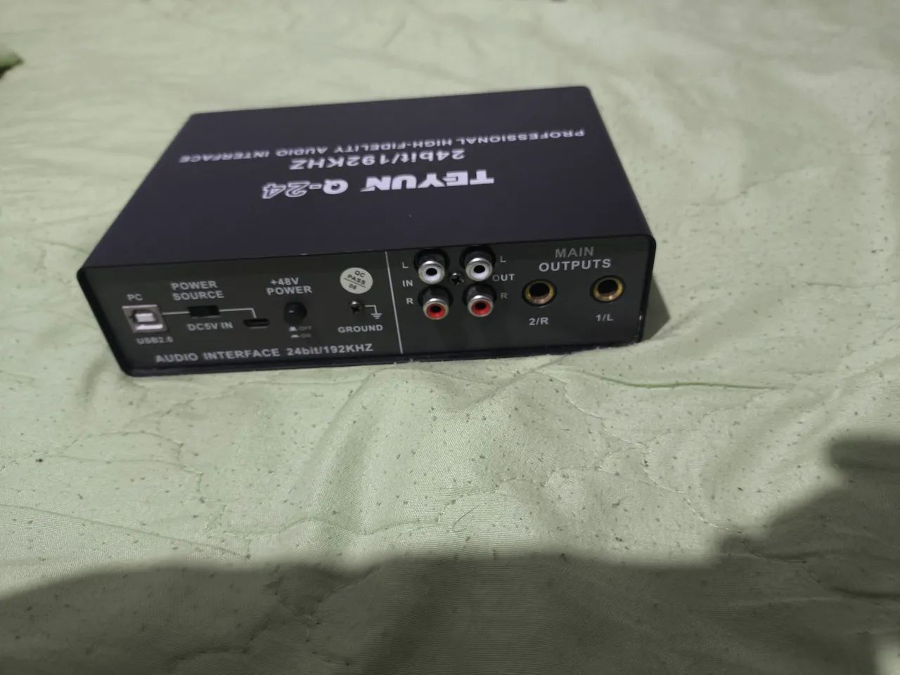 Interface de áudio
