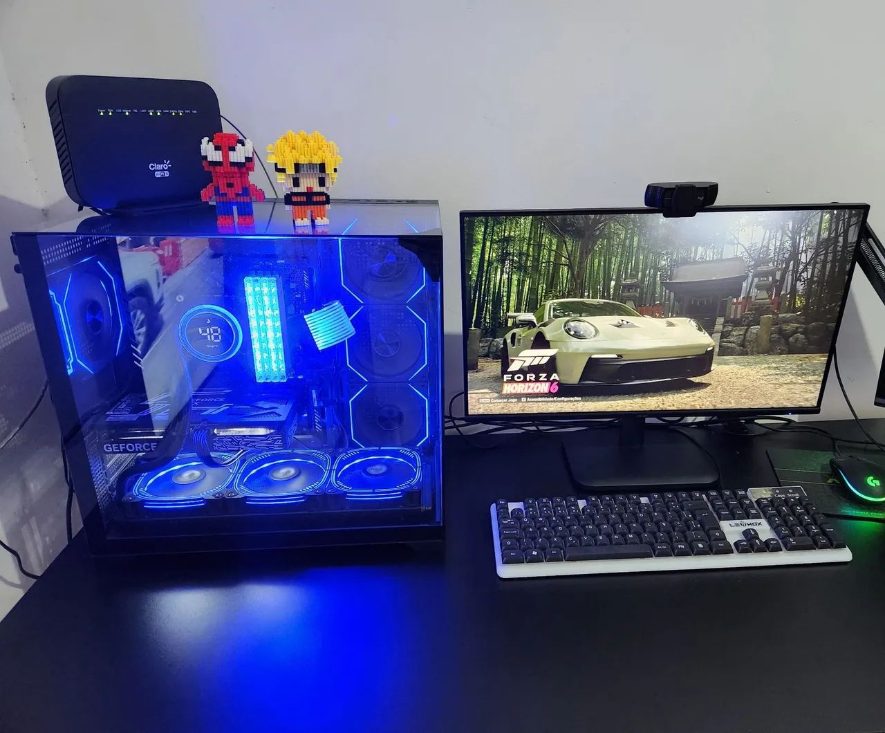 VENDO SETUP GAMER COMPLETO! Ideal para lives e multitarefas. - Foto 3