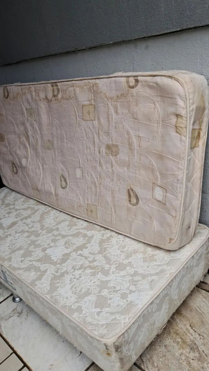 Cama box solteiro - Faço Entrega  - Foto 2