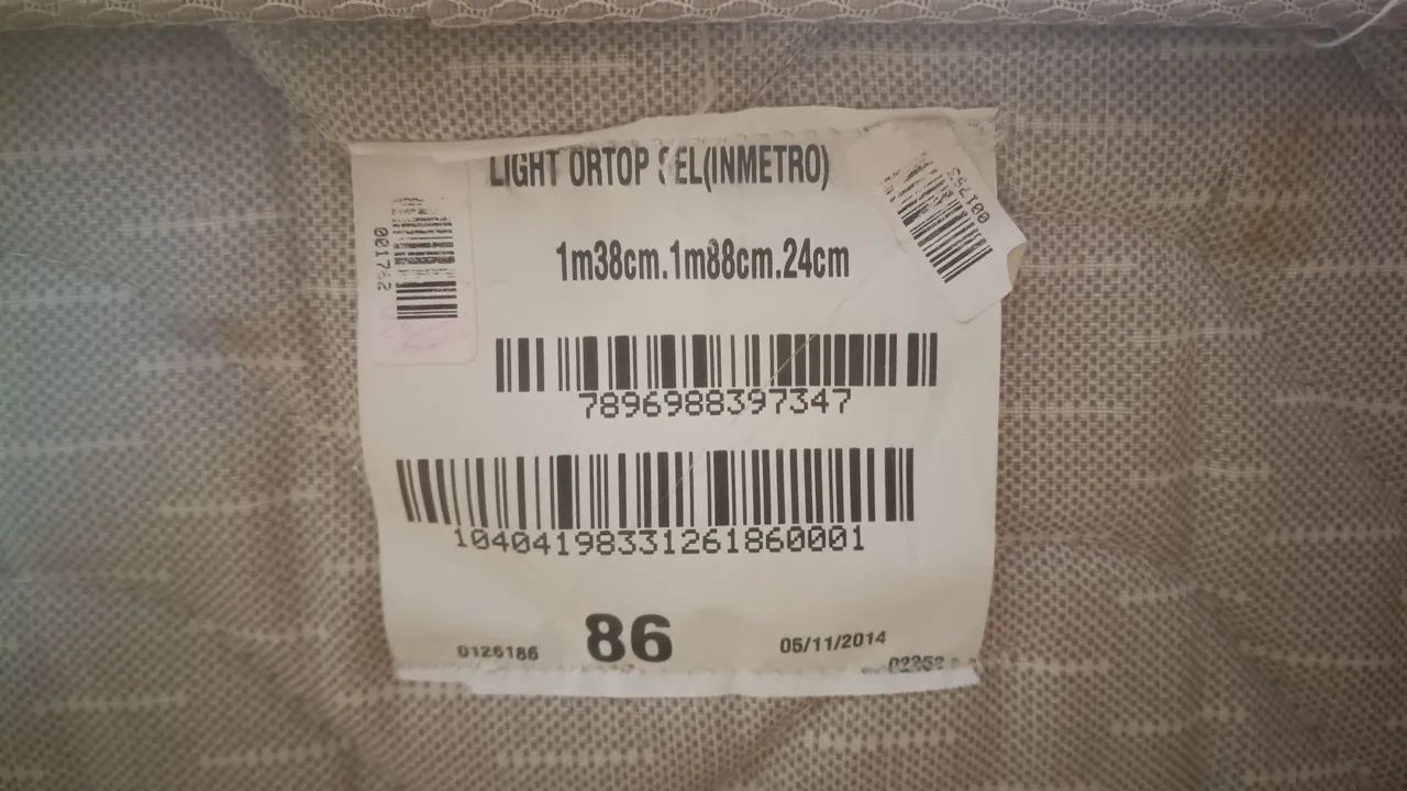 Colchão ortopédico(não é com mola) - Foto 4