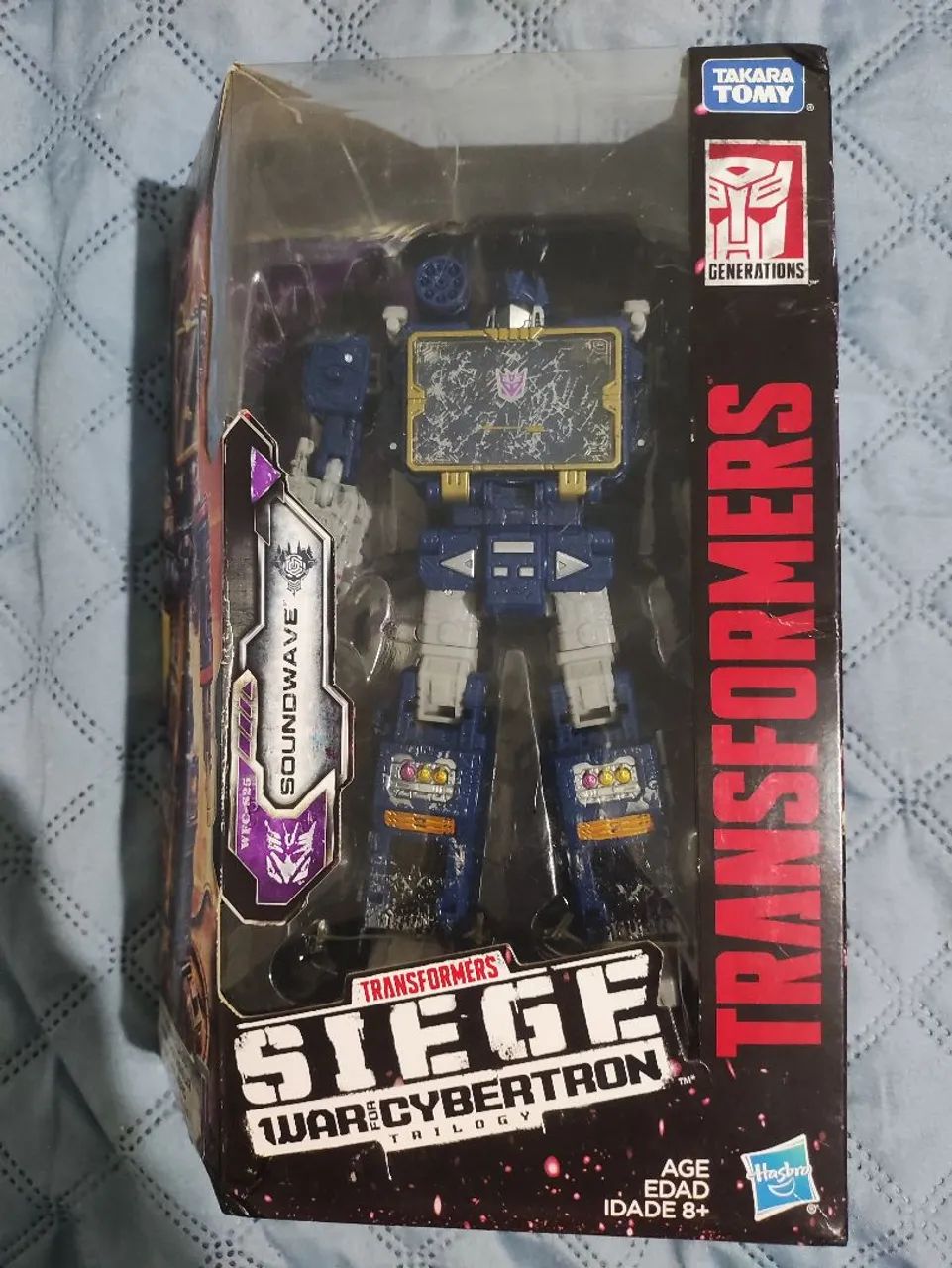Transformers Siege Soundwave Lacrado