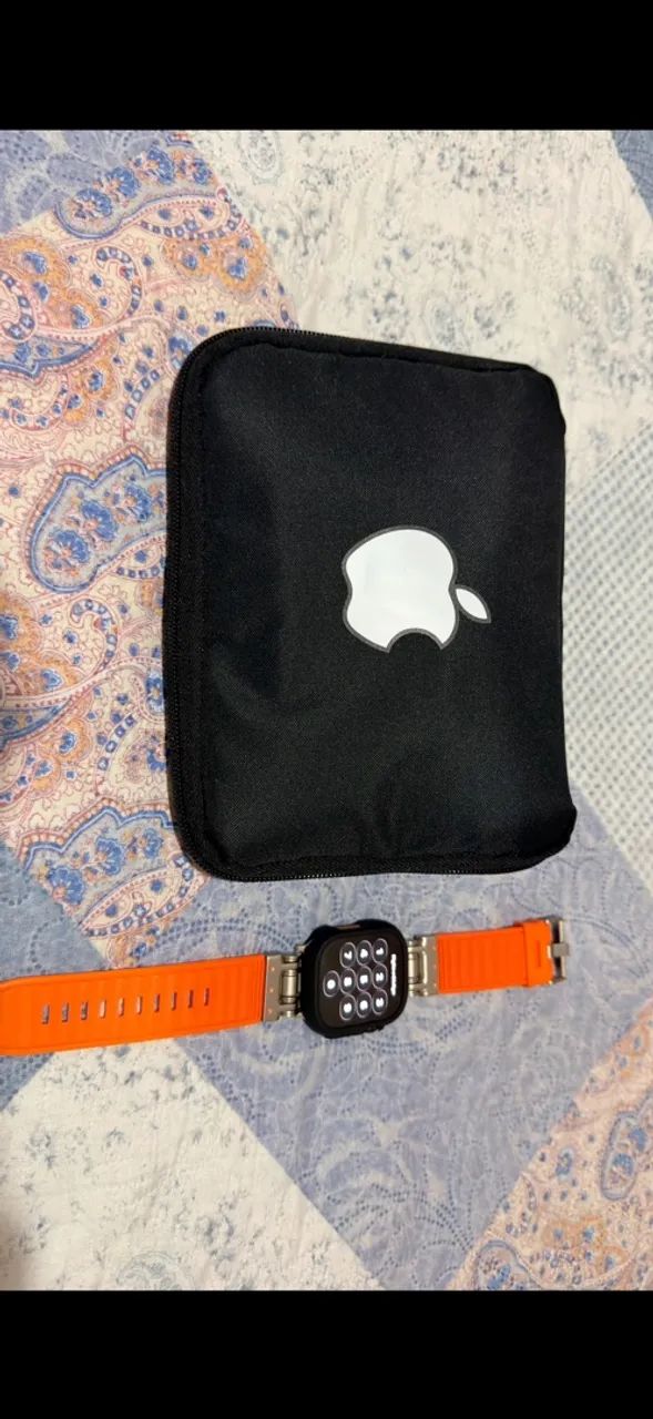Apple Watch Ultra 2 titanium black zerado  - Foto 5