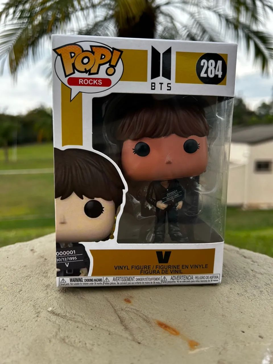 Colecionável pop V banda BTS