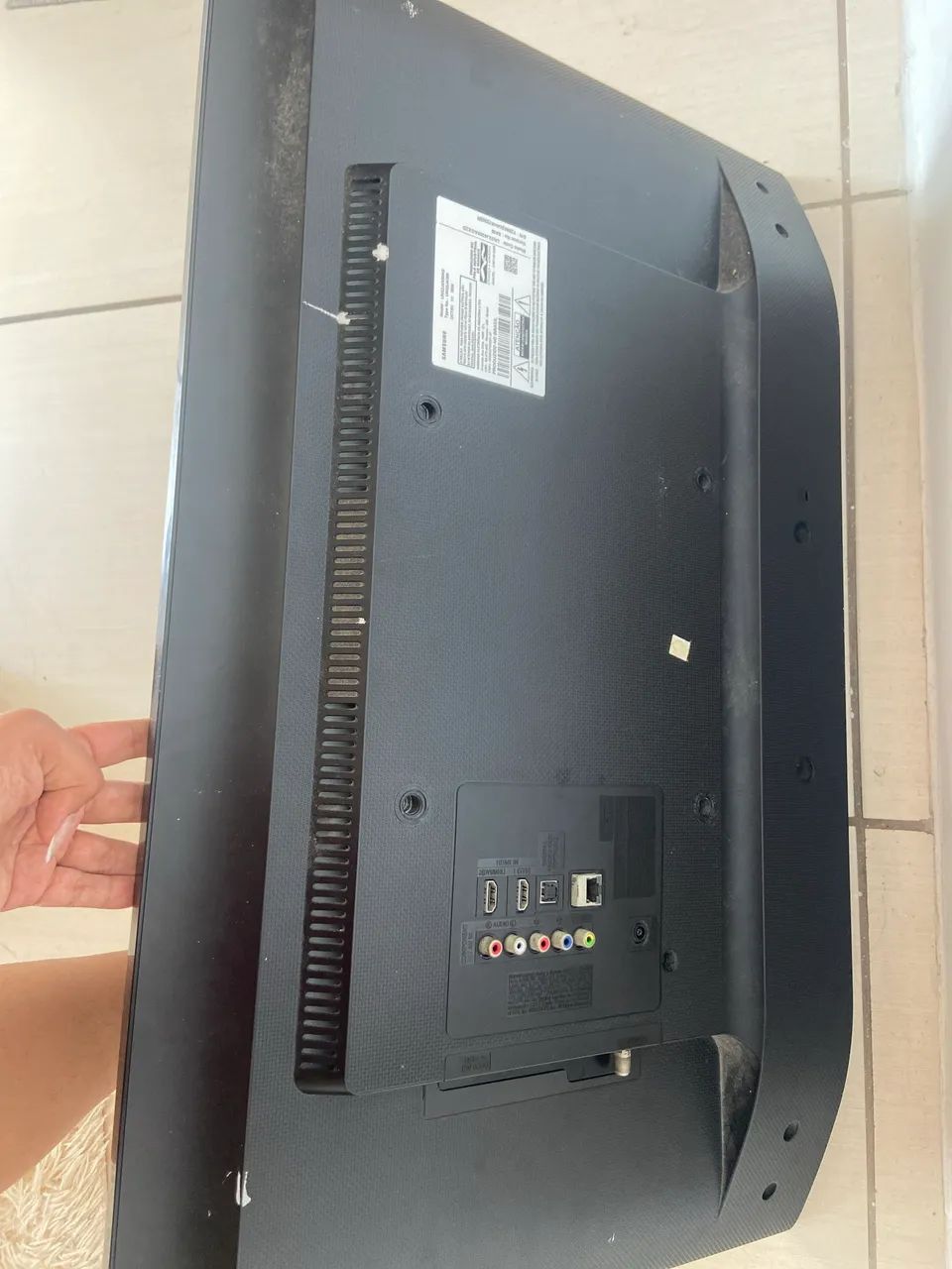 Tv Samsung 32 polegadas com display queimado  - Foto 3