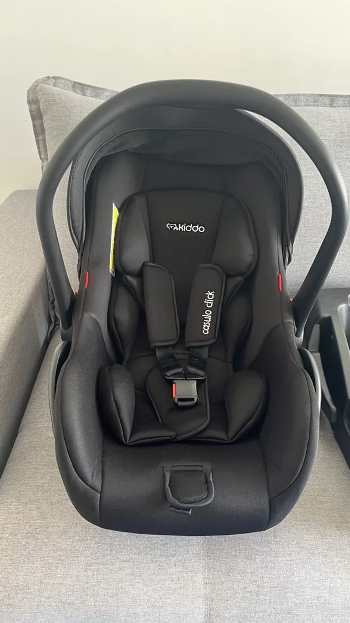 Cadeirinha Bebê Conforto Kiddo Casulo Click Universal mais Base - Foto 2