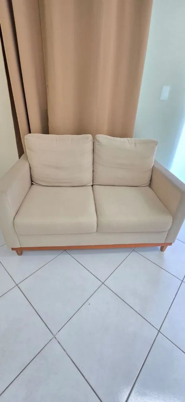 VENDO SOFÁ DE 2 LUGARES SEMI NOVO, CONSERVADISSIMO - Foto 2