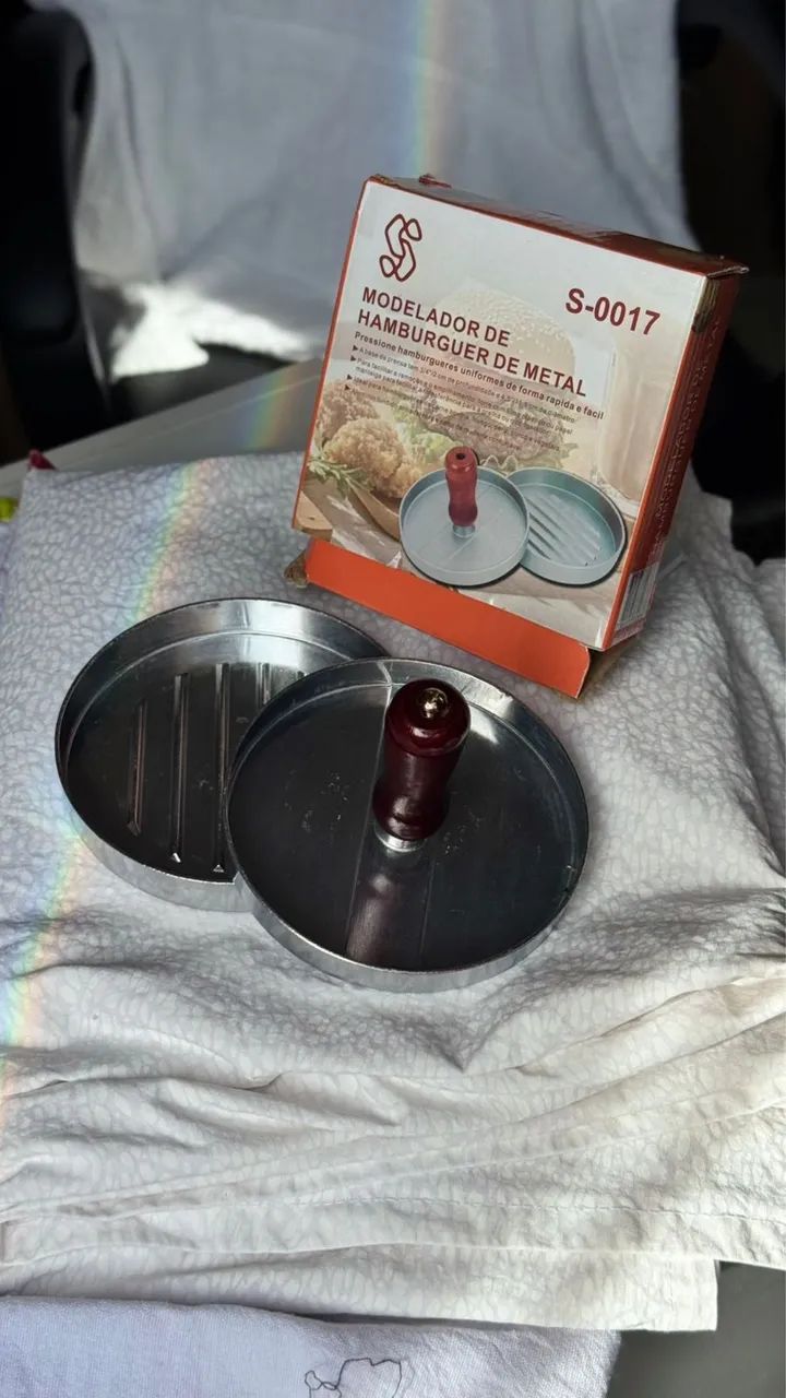 Modelador de hambúrguer  - Foto 4