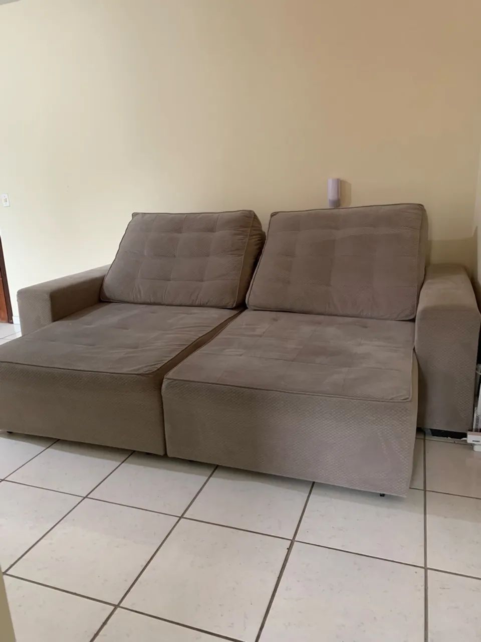 Sofá retrátil e reclinável 2.5m  - Foto 3