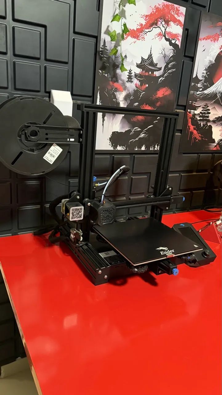 Impressora 3D Ender 3 v2 + Upgrade