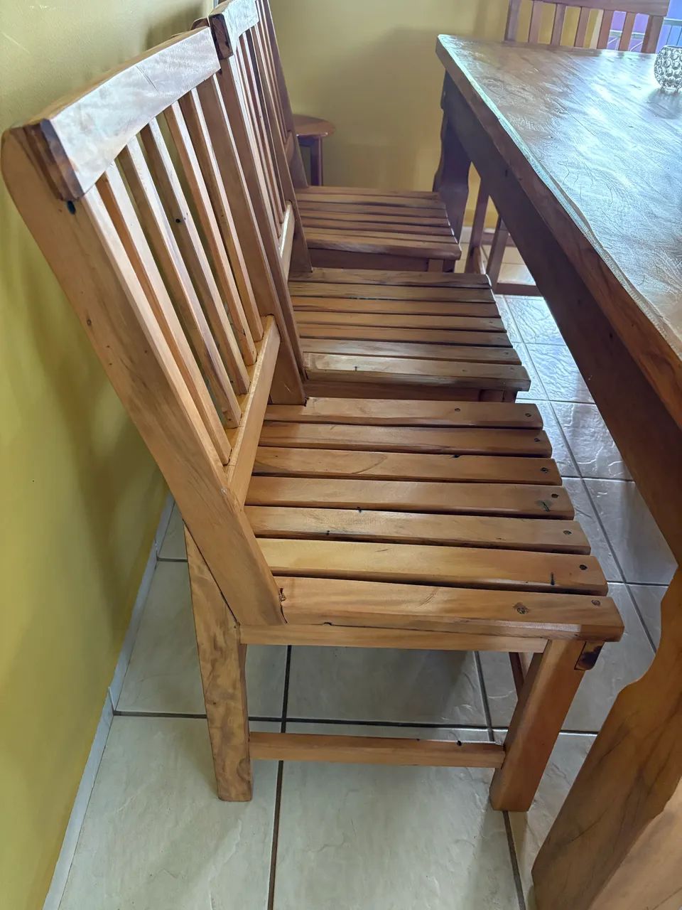 Mesa Nova Peroba Rosa 8 lugares - Foto 2