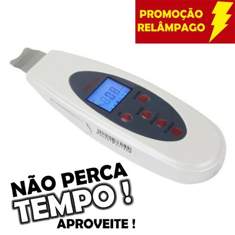Peeling Ultrasônico Portátil Bivolrt Tela de Led (Novos)