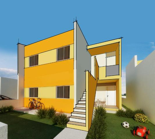 Casa Pronta - Financiamento caixa ou banco do brasil - 2 quartos - Pronta em Rendeiras - Foto 4