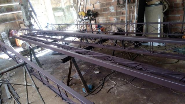 Treliças com ferro u" de 2" polegadas e de 3" polegadas, - Foto 2