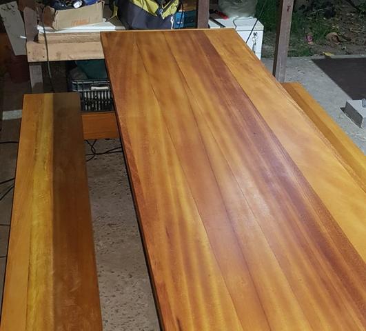 Mesa de Madeira para Varanda - Foto 2
