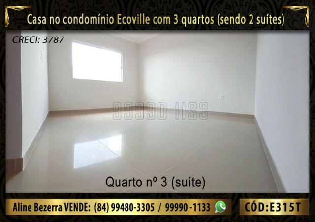 Oportunidade, casa no Ecoville com 3 quartos sendo 2 suítes, aceita financiamento - Foto 12
