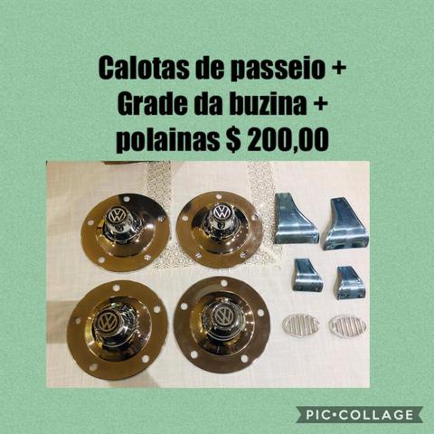 Calota + Polaina + Grade da Buzina