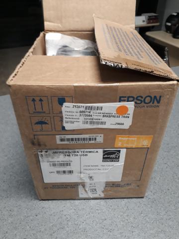 Black Friday 20% de DESCONTO Impressora Térmica Epson TM-T20 USB