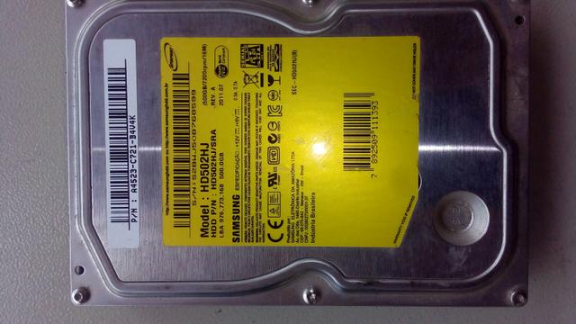 HD de 500 gb