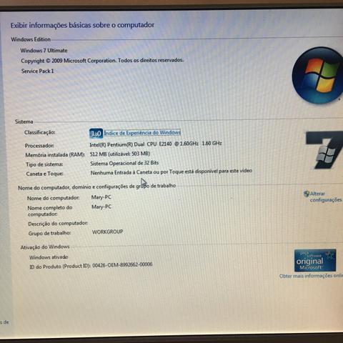 Computador/Desktop Positivo Monitor 15 polegadas - Foto 2