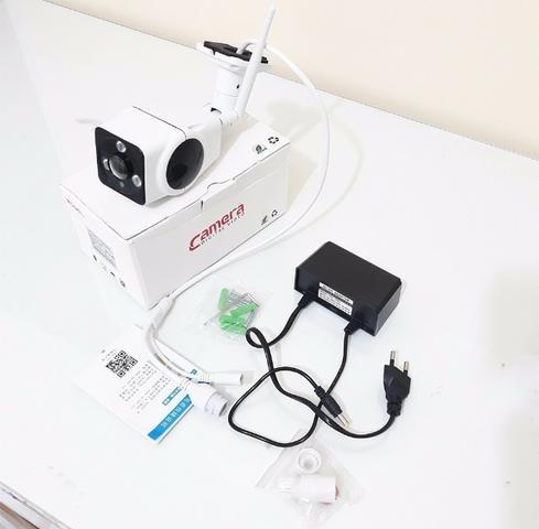 Câmera IP Externa Wifi Visão Noturna 960 p - Fazemos Entregas - Foto 5