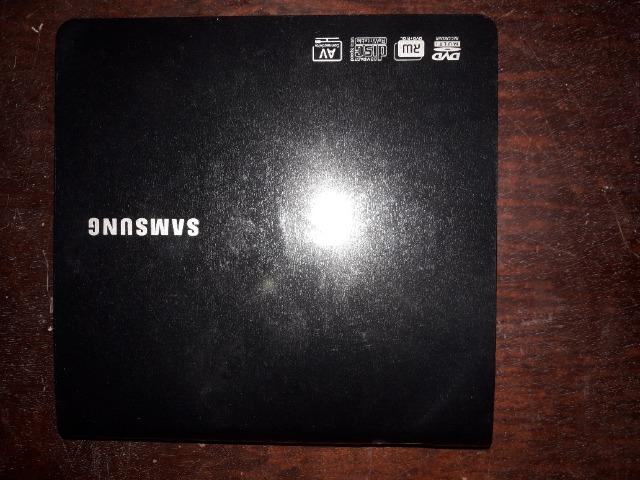 Promoção !!! Dvd Portátil Samsung Original Novo, Passo Cartão - Foto 2