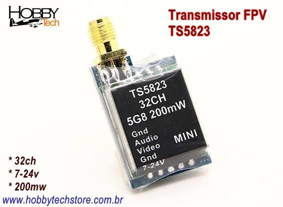Transmissor Fpv 5.8g 32ch 200mw - Foto 2