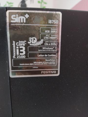 PC completo positivo tudo funcionando - Foto 2