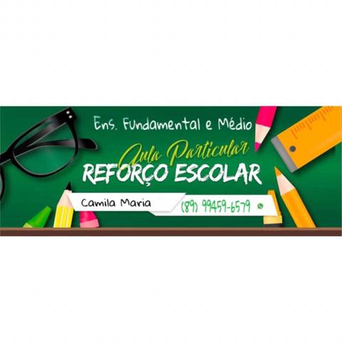 Reforço particular pra ensino fundamental e médio