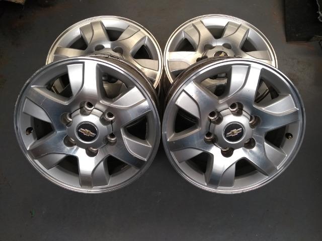Jogo Roda Nova S10 Lt Ltz Aro 16 6 Furos Original #6408