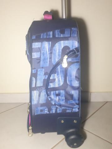 Mochila de rodinhas escolar feminina - Foto 3