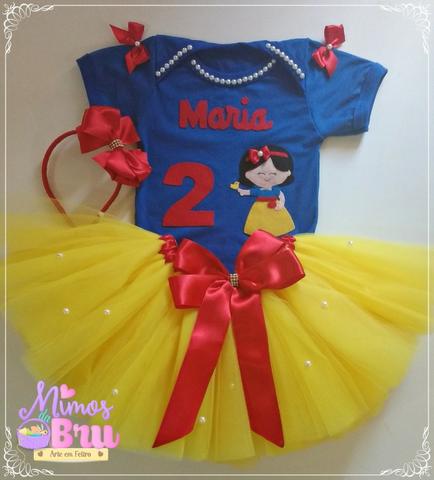 Body ´personalizado e saia de tule - Foto 2